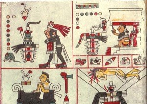 Códice Mexica — Con escenas rituales y calendáricas — Tlacuilo anónimo, tradición mixteca-puebla (Códice Laud)