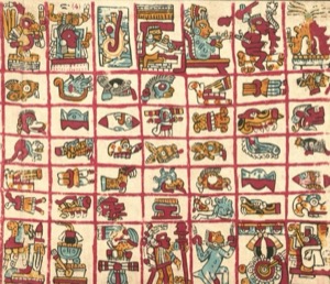 Página del Códice Vaticano B — Tlacuilo anónimo, tradición mixteca-puebla (Códice Vaticanus B)