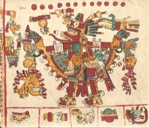 Códice Vaticano — B Loubat 300Dpi Vaticano B, lámina — Tlacuilo anónimo, tradición mixteca-puebla (Códice Vaticanus B)