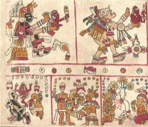 Códice Vaticano — B Loubat 300Dpi Vaticano B, lámina — Tlacuilo anónimo, tradición mixteca-puebla (Códice Vaticanus B)