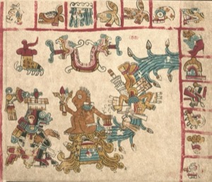 Códice Vaticano — B Loubat 300Dpi Vaticano B, lámina — Tlacuilo anónimo, tradición mixteca-puebla (Códice Vaticanus B)