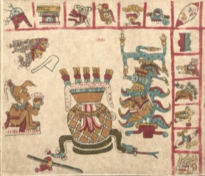 Códice Prehispánico — Con deidades y rituales — Tlacuilo anónimo, tradición mixteca-puebla (Códice Vaticanus B)