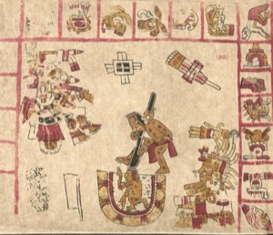 Códice Vaticano — B Loubat 300Dpi Vaticano B, lámina — Tlacuilo anónimo, tradición mixteca-puebla (Códice Vaticanus B)