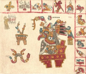 Códice Azteca — Con deidades y rituales — Tlacuilo anónimo, tradición mixteca-puebla (Códice Vaticanus B)