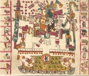 Códice Vaticano — B Loubat 300Dpi Vaticano B, lámina — Tlacuilo anónimo, tradición mixteca-puebla (Códice Vaticanus B)