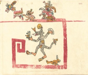 Códice Vaticano — B Loubat 300Dpi Vaticano B, lámina — Tlacuilo anónimo, tradición mixteca-puebla (Códice Vaticanus B)