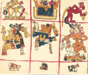 Códice Vaticano — B Loubat 300Dpi Vaticano B, lámina — Tlacuilo anónimo, tradición mixteca-puebla (Códice Vaticanus B)