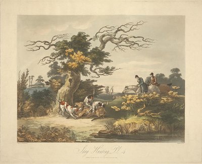 La caza del ciervo en el campo — Daniel Thomas Egerton