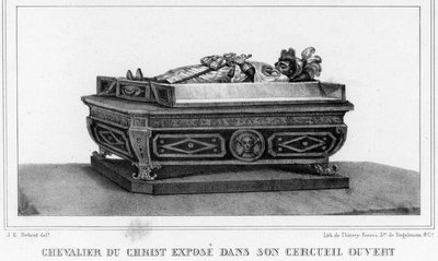 Caballero de Cristo expuesto