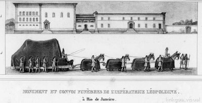 Funeral imperial en Río de Janeiro — Jean-Baptiste Debret