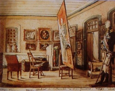 Meu ateliê do Catumbi no Rio de Janeiro — Jean-Baptiste Debret