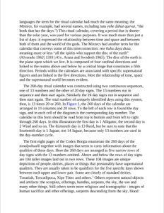 Dover borgia pagina, nº 21 — Anónimo mesoamericano