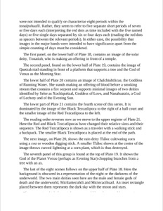Dover borgia pagina, nº 30 — Anónimo mesoamericano