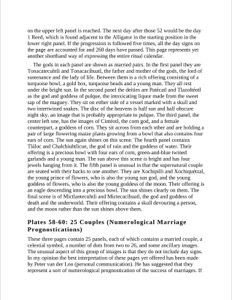 Dover borgia pagina, nº 55 — Anónimo mesoamericano