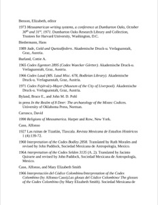 Dover borgia pagina, nº 64 — Anónimo mesoamericano