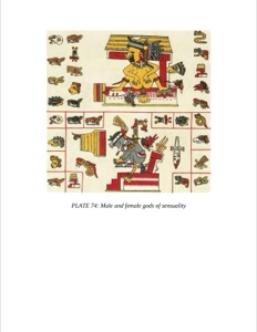 Dover borgia pagina, nº 72 — Anónimo mesoamericano