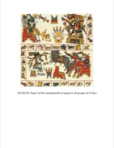 Dover borgia pagina, nº 77 — Anónimo mesoamericano