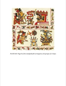 Dover borgia pagina, nº 78 — Anónimo mesoamericano