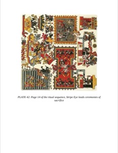 Secuencia Ritual de Sacrificio Maya — Anónimo mesoamericano