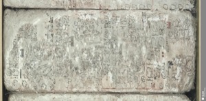 Con glifos y representación de deidades — Anónimo maya