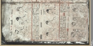 Con glifos y figuras — Anónimo maya