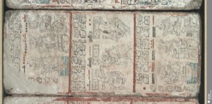 De Dresde con glifos y escenas — Anónimo maya