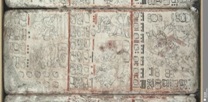 Con glifos y escritura jeroglífica — Anónimo maya