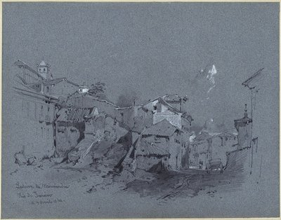 Rua da Misericórdia no Rio de Janeiro — Eduard Hildebrandt