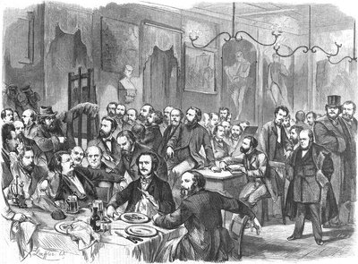 Über Land und Meer. 15. + = Jg. Friedrich Löffler. Sitzung des Vereins Berliner Künstler IM Jahr — Eduard Hildebrandt