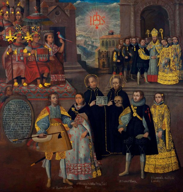 De la nobleza inca y virreinal — Efigies de los Incas