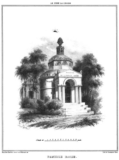Marty - les principaux monuments funéraires - Boode — Émile Lassalle