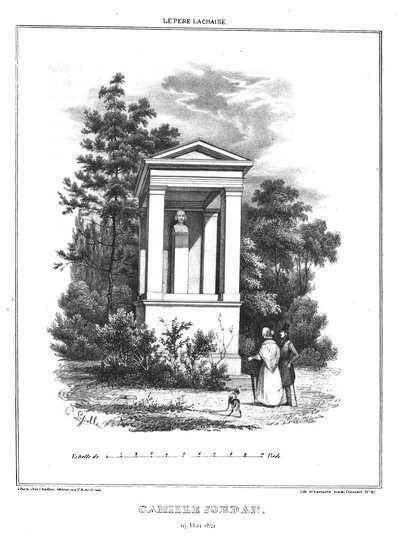 Marty - les principaux monuments funéraires - Camille-Jordan — Émile Lassalle