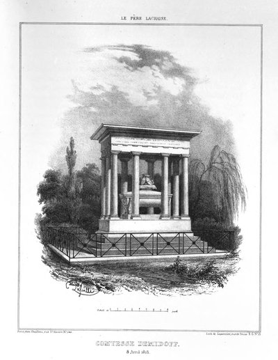 Marty - les principaux monuments funéraires - Demidoff — Émile Lassalle