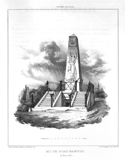 Marty - les principaux monuments funéraires - Dias-Santos — Émile Lassalle