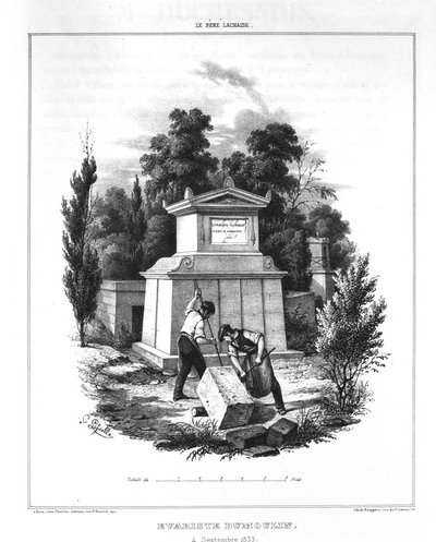 Marty - les principaux monuments funéraires - Dumoulin — Émile Lassalle