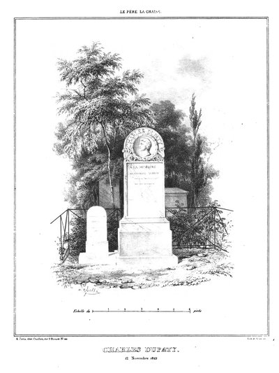 Marty - les principaux monuments funéraires - Dupaty — Émile Lassalle