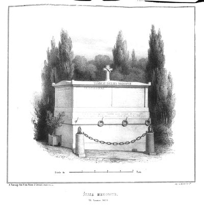 Marty - les principaux monuments funéraires - Mercoeur — Émile Lassalle