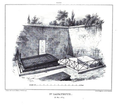 Marty - les principaux monuments funéraires - lafayette — Émile Lassalle