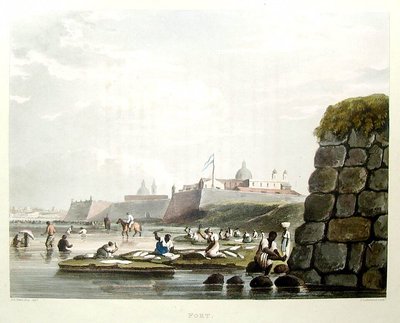 Fuerte - ilustraciones pintorescas de Buenos Aires y Montevideo — Emeric Essex Vidal