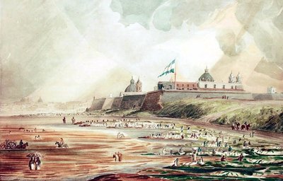 Fuerte de Buenos Aires, rivera norte — Emeric Essex Vidal