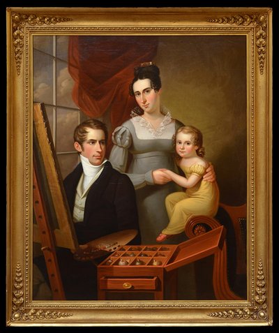Self Portrait with Family — Francis Martin Drexel