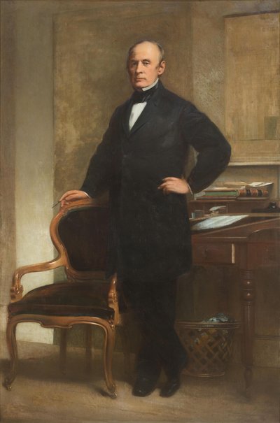 Jean joseph benjamin constant portrait of francis martin dre — Francis Martin Drexel