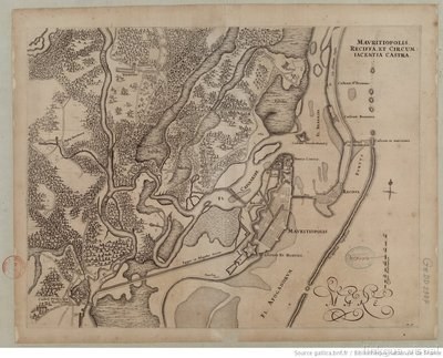 Mauritiópolis Recife y fuertes circundantes — Frans Post