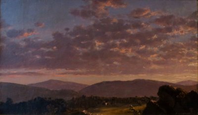 Crepúsculo en los Catskills — Frederic Edwin Church