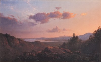 Vista del valle del río Hudson desde Olana — Frederic Edwin Church