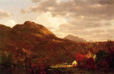 Otoño en el Hudson — Frederic Edwin Church