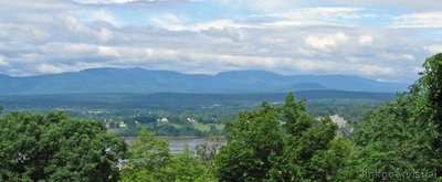 Escarpa de Catskill desde Olana