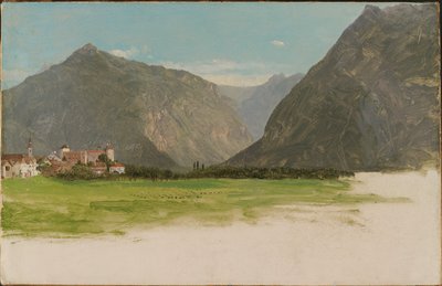 Vista de Wimmis, valle del Simmental, Suiza — Frederic Edwin Church