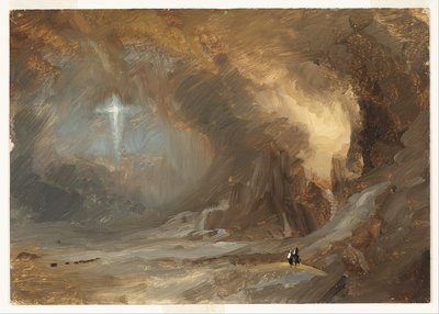 Visión de la cruz — Frederic Edwin Church