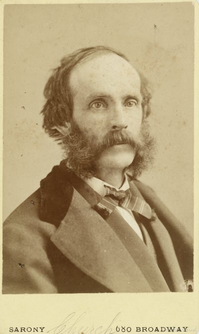 Frederick Edwin Church, c. 1868, copia a la albúmina de plata